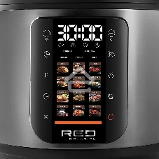 Мультиварка Red Solution M4100 5л 860Вт черный/стальной