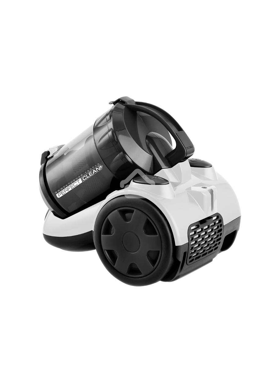 Пылесос Centek CT-2528 белый/черный, 350/2000 Вт, уборка сухая, пылесборник циклонный фильтр, 1.5 л