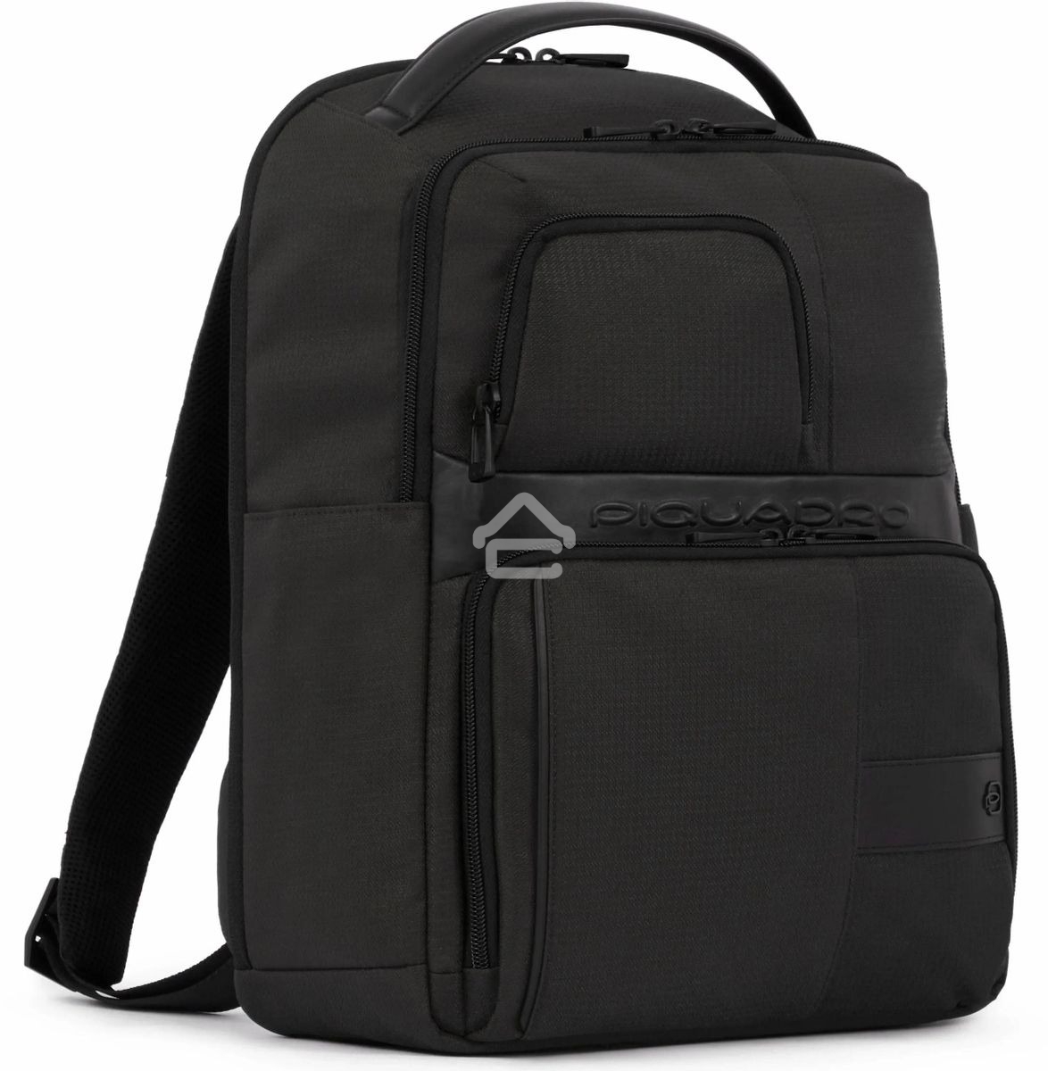 Рюкзак мужской Piquadro Wollem CA6238W129/N черный полиэстер/натур.кожа