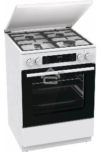 Плита комбинированная Gorenje GKS6C71WF белый