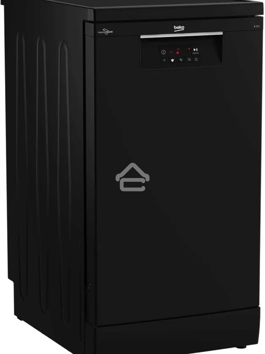 Посудомоечная машина Beko BDFS15020B, черная, 44.8 см, 10 компл., 49 дБ, класс A
