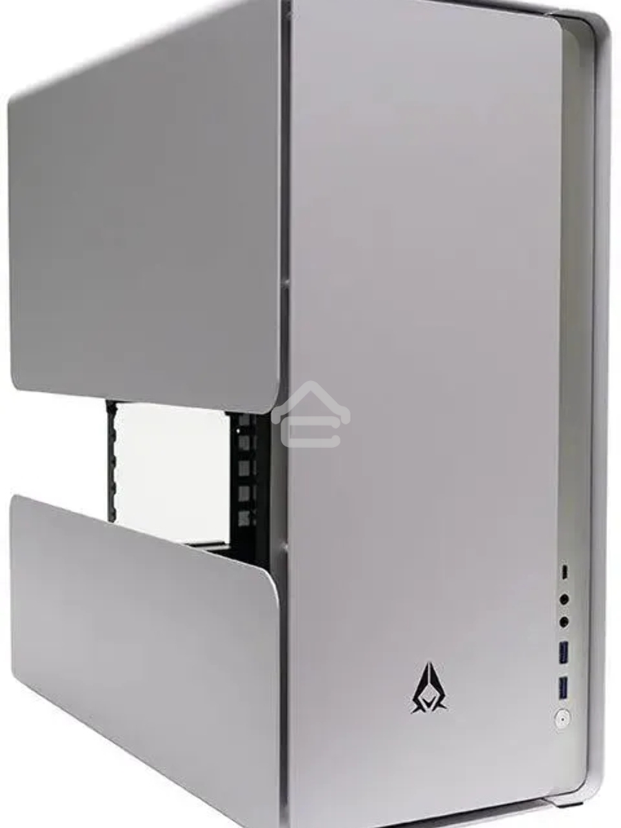 Компьютерный корпус Azza Cast белый без БП ATX 3x120mm 2x140mm 2xUSB3.0 audio bott PSU