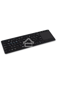 Клавиатура Оклик K614W черный USB беспроводная slim Multimedia Touch (1979327)