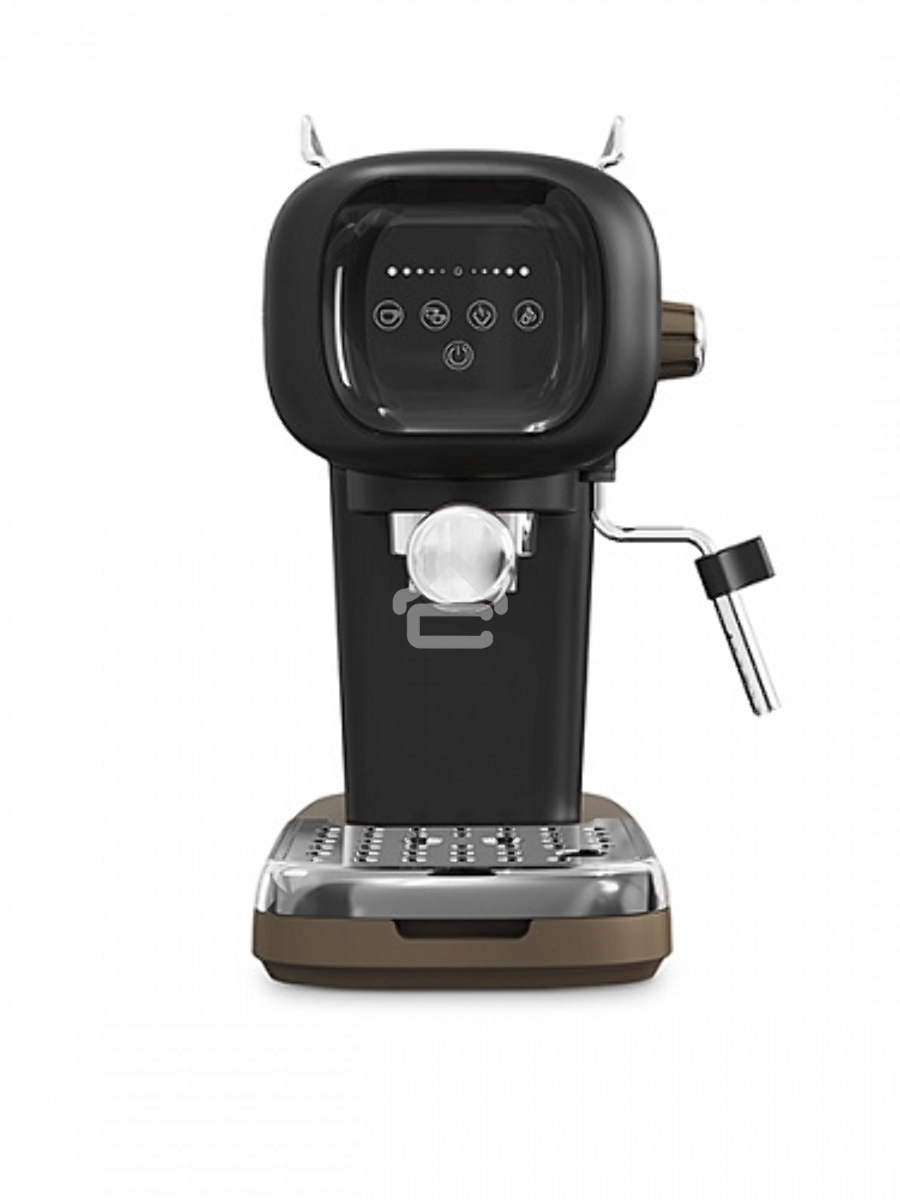 Кофеварка эспрессо BQ CM2005 черный, исп. кофе - молотый, 0.6 л, 1100 Вт, 20 Бар.