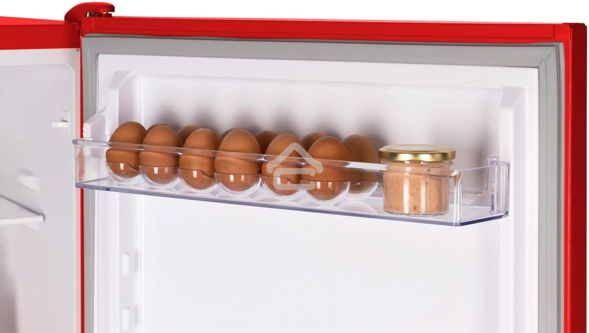 Холодильник Nordfrost NRB 162NF R красный двухкамерный 205/105 л морозилка снизу