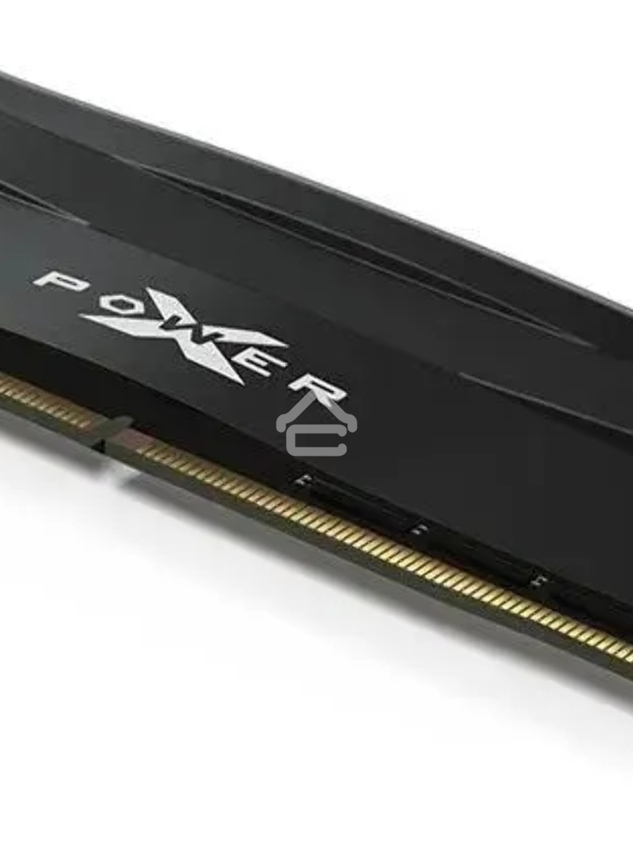 Оперативная память Silicon Power Xpower Zenith, DDR5, 32GB (1x32 GB), 5600 MHz, CL40, DIMM, радиатор, чёрный, ECC