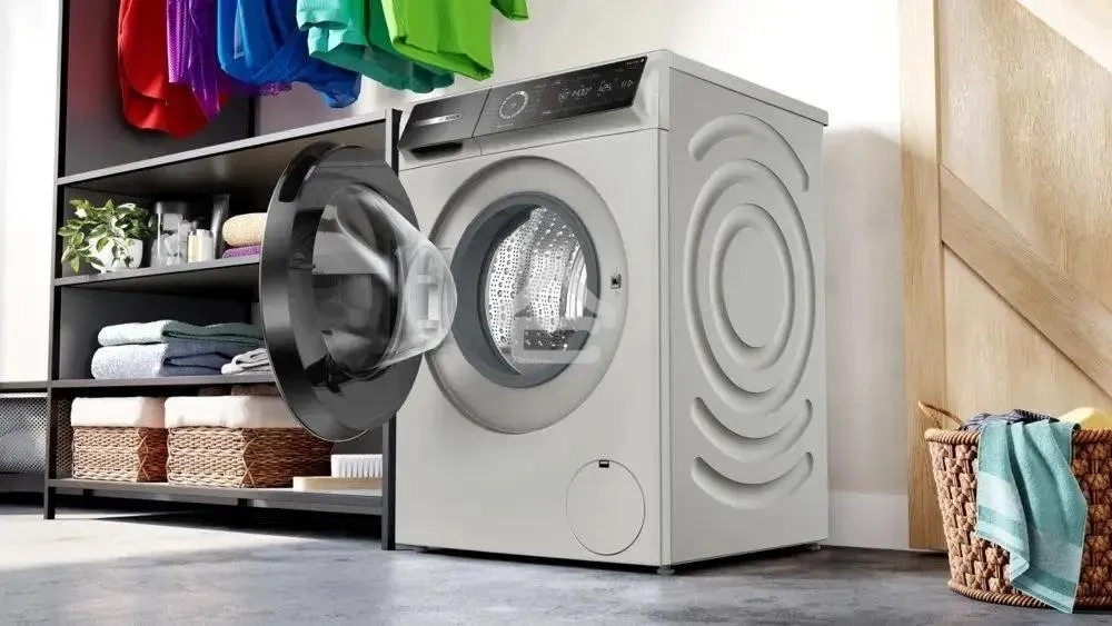 Стиральная машина Bosch Serie 8 WGb2440XME серебро, загрузка фронтальная 9 кг, 1400 об/мин., класс: А+++