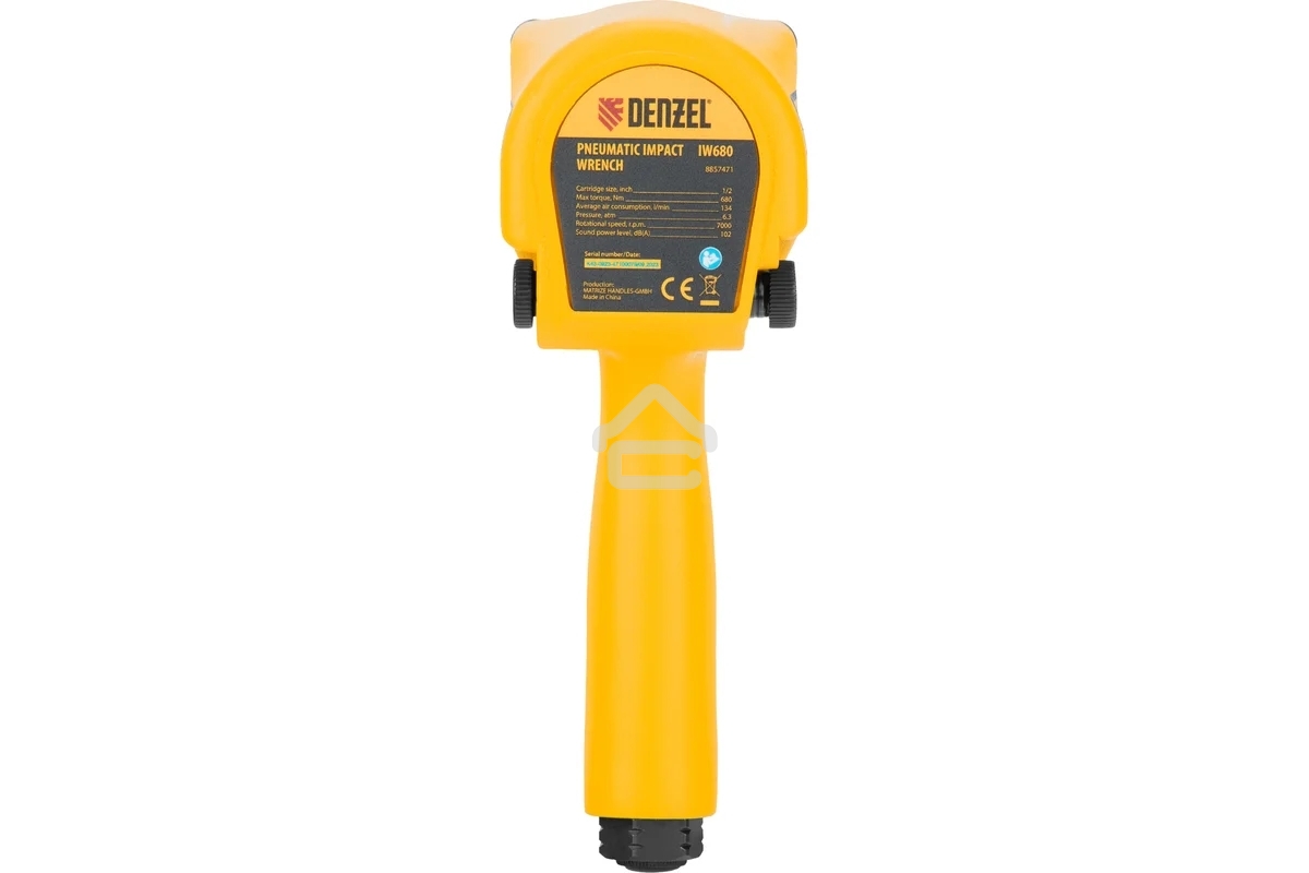 Ударный пневмогайковерт IW680, 1/2