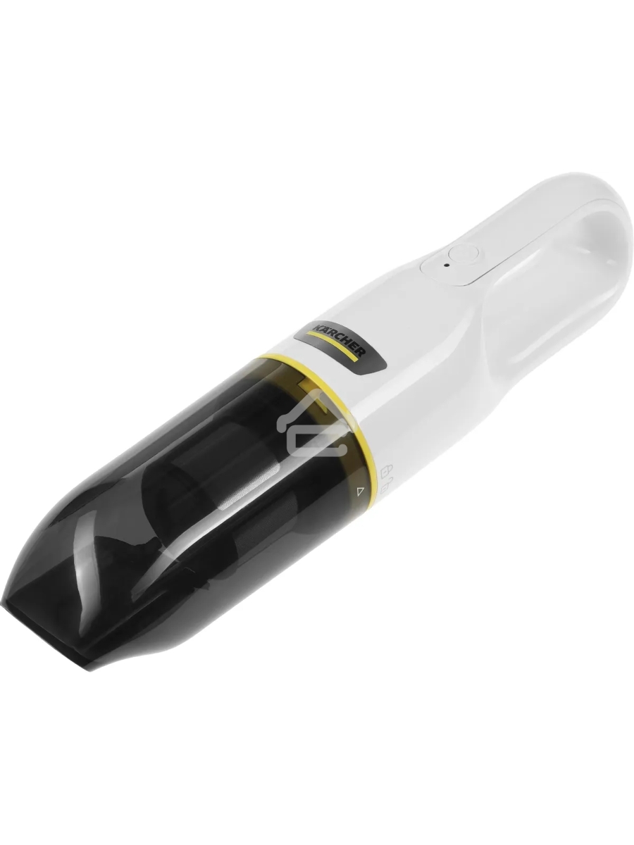 Пылесос ручной Karcher CVH 2 белый/черный, питание от аккумулятора, 70 Вт, уборка сухая, пылесборник 0.15 л, работа от АКБ max 10 мин.
