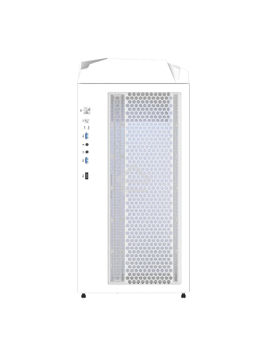 Корпус Gigabyte C301 Glass White MidTower, ATX, USB-C x1, USB3.0 x2, Audio I/O, GPU:400mm, Black, TG