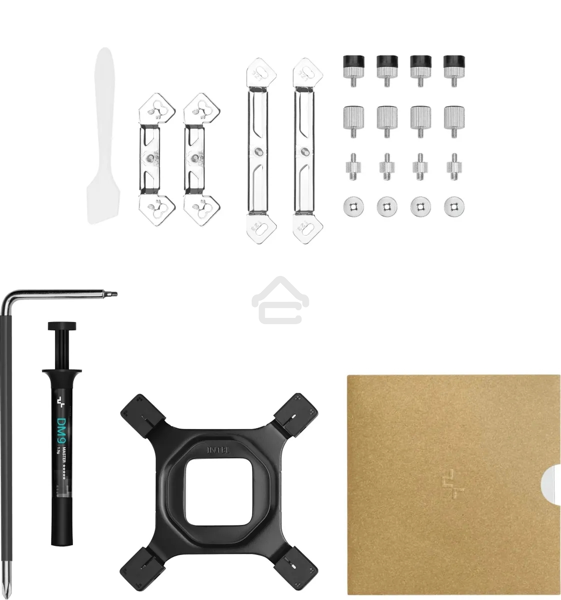 Кулер для процессора DEEPCOOL ASSASIN 4S WH белый, 140 мм, алюминий/медь, 1800 об/мин, 29.3 дБ, 4 pin, 250 Вт, 164 мм