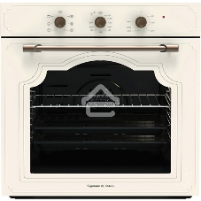 Духовой шкаф электрический встраиваемый Zigmund & Shtain E 137 X бежевый