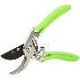 Секатор садовый Deli DL580207 цельнокованный, лезвия с тефлоновым покрытием, длина 215мм, макс. диаметр резки 12мм, сталь SK5