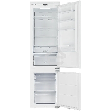 Встраиваемый холодильник Kuppersberg RBN 1964, High-Tech, полезный объем 309 л, No Frost, супер заморозка, инверторный компрессор, электронное управление, энергоэффективность А+