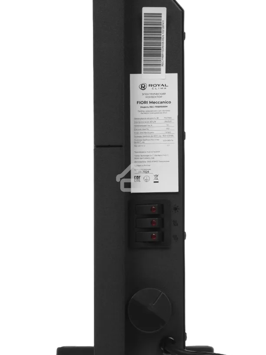 Электрический конвектор Royal clima FIORI Meccanico REC-FRBR1500M