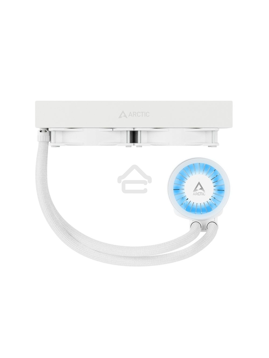 Жидкостная система охлаждения Arctic Liquid Freezer III 240 A-RGB белый, 120 мм, алюминий, 2800 об/мин, 25 дБ, 4 pin, 250 Вт