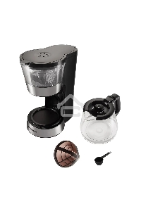 Кофеварка капельная Redmond CM700 черный, исп. кофе - молотый, 1.2 л, 900 Вт