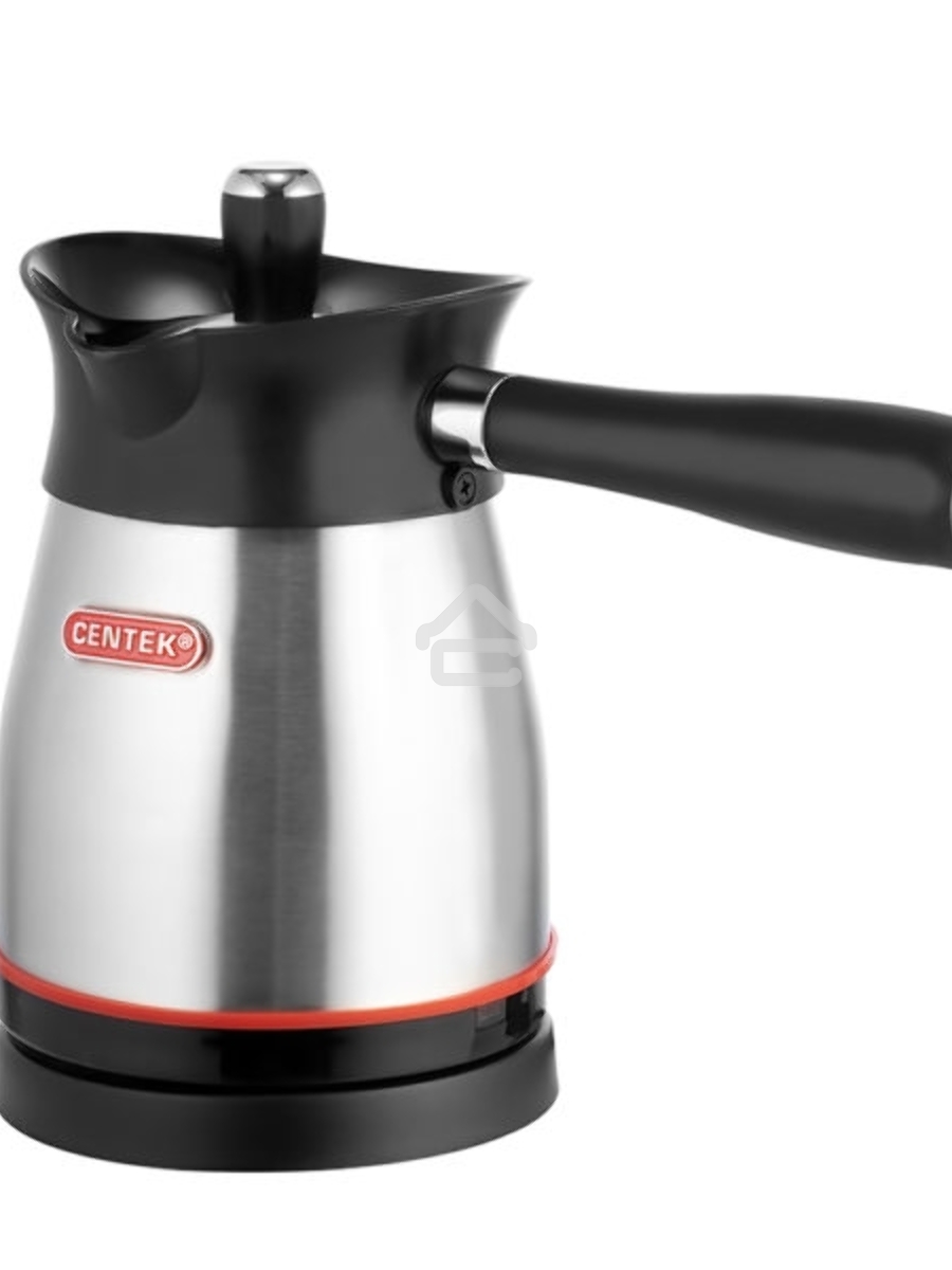 Кофеварка-турка электрическая Centek CT-1080 SS металл, исп. кофе - молотый, 0.5 л, 480 Вт