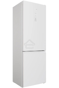 Холодильник Hotpoint HT 5180 W белый/серебристый, двухкамерный 220/78л морозилка снизу, Total No Frost