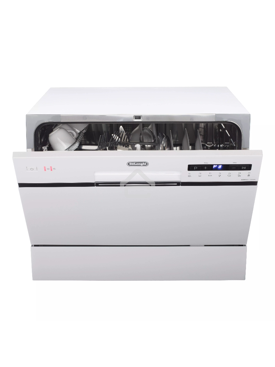 Посудомоечная машина DeLonghi DDW07T Onics, белая, 55 см, 6 компл., 49 дБ, класс A+