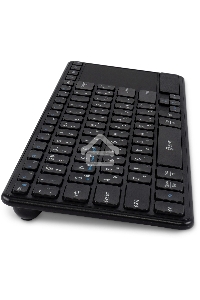 Клавиатура Оклик K614W черный USB беспроводная slim Multimedia Touch (1979327)