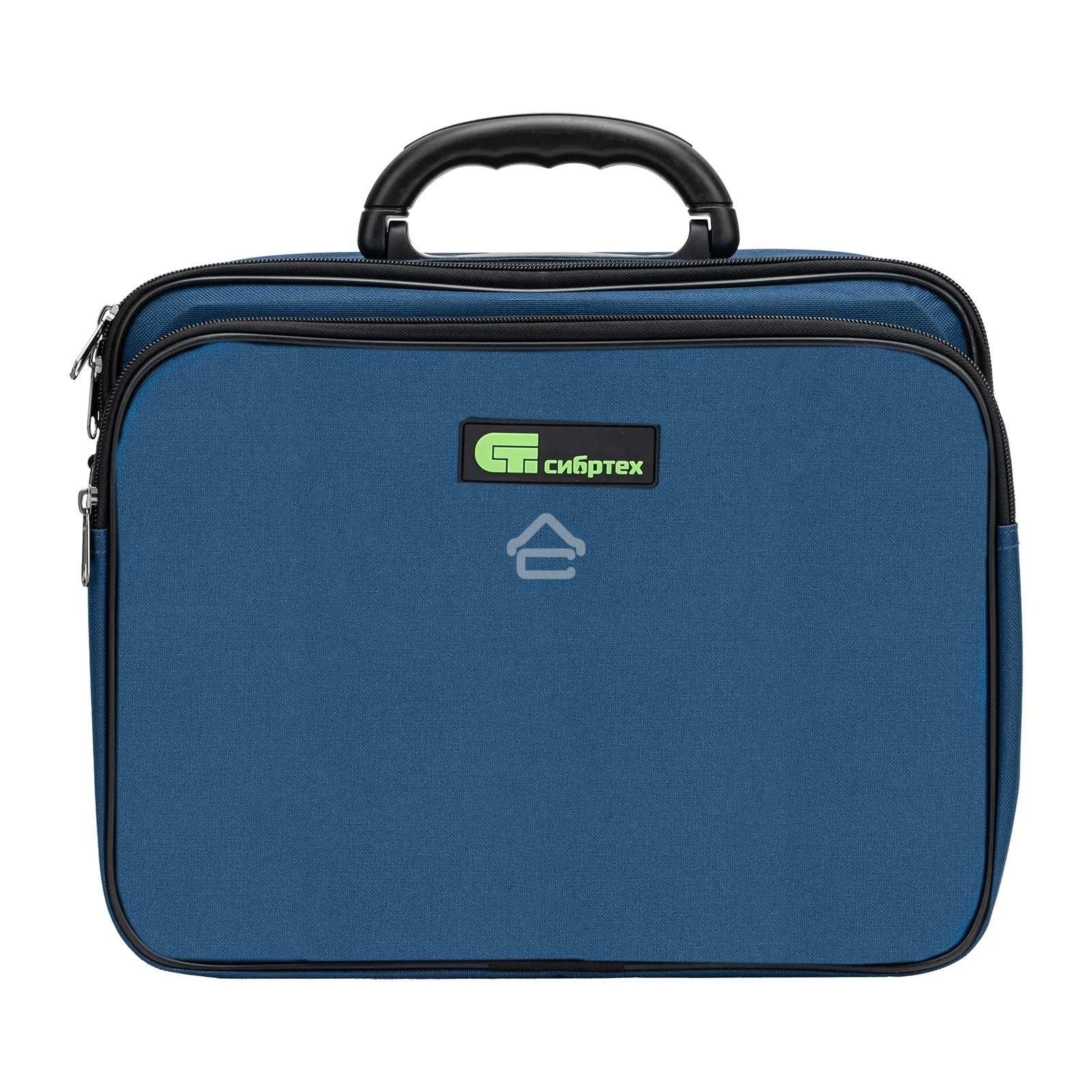 Сумка для инструмента (кейс монтера) Сибртех 365х300х110 мм, 10 карманов, наплечный ремень