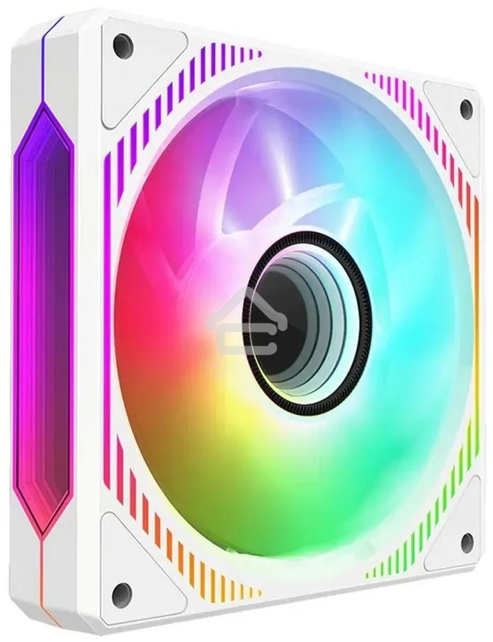 Вентилятор для корпуса Alseye Mirror-W-P белый, 120 мм, 2000 об/мин, 35.2 дБ, 4 pin