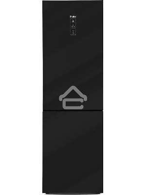Холодильник Haier C2F637CGBG черный, двухкамерный, 278/108л, морорзилка снизу, No frost