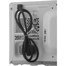 Микроволновая печь Hyundai HYM-M2097 белый, 20 л, 700 Вт, переключатели - поворотный механизм