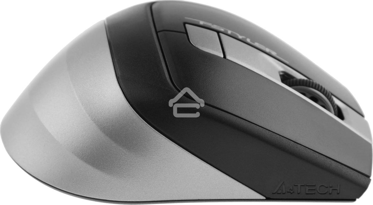 Мышь беспроводная A4Tech Fstyler FG35 серый/черный, 2000 dpi, радиоканал, USB, кнопки - 6