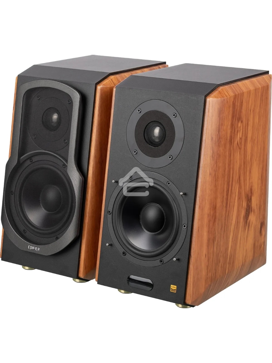 Колонки Edifier S1000MKII Brown (2.0,Bluetooth 5.0,ДУ,2x 25 Вт (ВЧ), 2x 35 Вт (СЧ/НЧ)