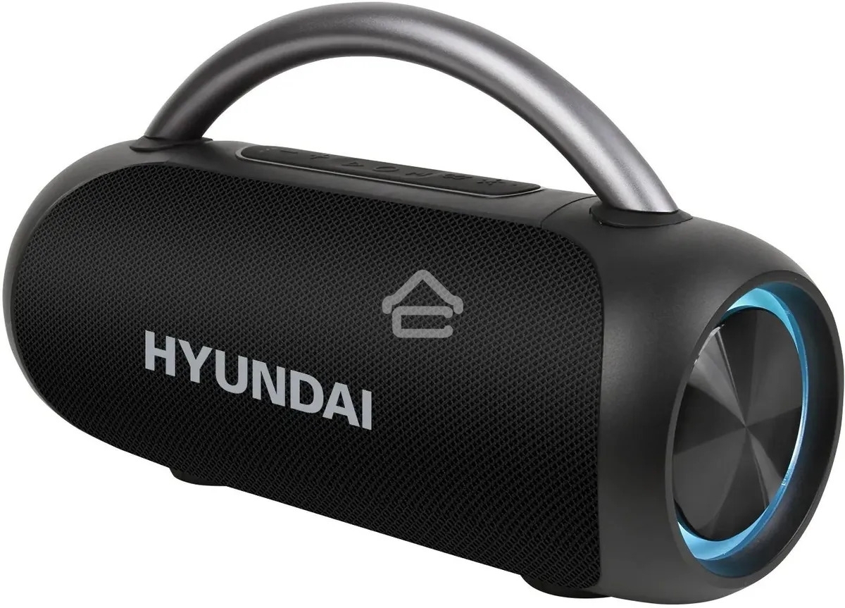 Колонка портативная Hyundai H-PS1026 черный 40W 2.0 BT 10м 1800mAh