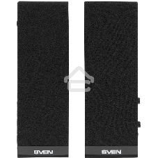 Акустическая система Sven 230 2.0 черный 4Вт