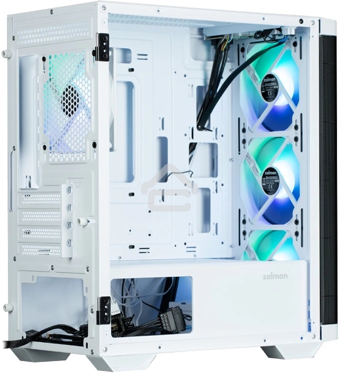 Компьютерный корпус MiniTower Zalman M4 белый mATX (без блока питания)