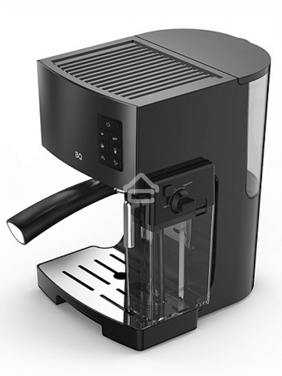 Кофеварка рожковая BQ CM9002 Black, исп. кофе - молотый, 1.4 л, 1450 Вт, 19 Бар.
