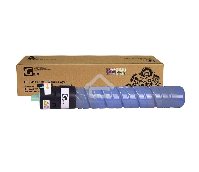 Картридж GalaPrint GP-841197 (MPC2550E) голубой (5500 стр) для Ricoh Aficio MPC2030/MPC2050/MPC2530/MPC2550