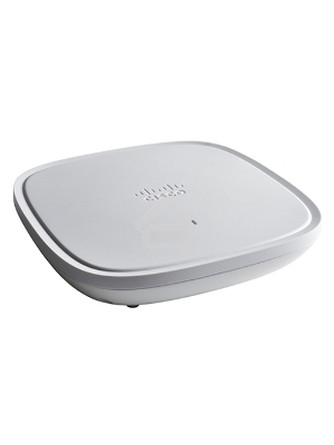 Точка доступа Wi-Fi CISCO Catalyst 9105AXI Access Point: Indoor environments, with internal antennas, 802.11ax 2x2 MU-MIMO; 10/100/1000Base-T Uplink, Console port, Regulatory domain H