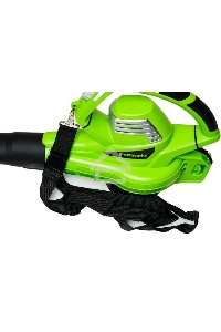 Воздуходувка-пылесос садовый электрический Greenworks BL3000, 220 В, 3000 Вт [2406507]