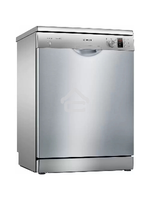 Посудомоечная машина Bosch SMS25AI05E, серебристая, 60 см, 12 компл., сушка конденсационная, 48 дБ, класс A++