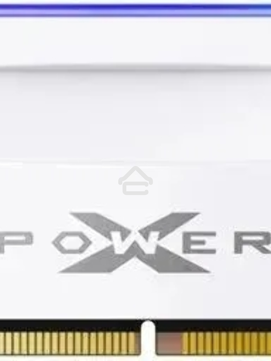 Оперативная память Silicon Power Xpower Zenith, DDR5, 32GB (2x16 GB), 5600 MHz, CL40, DIMM, радиатор, RGB, белый