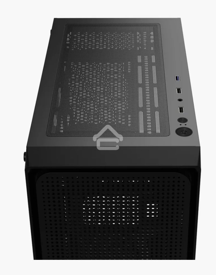 Компьютерный корпус Ocypus Gaммa C50 без БП черный (Gaммa-C50-BKG000XX-GL)