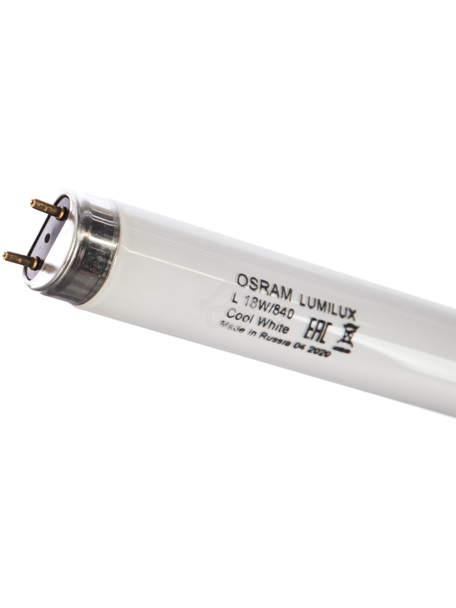 Лампа люминесцентная Osram Lumilux L 18W/840 G13 4000К свет холодный белый