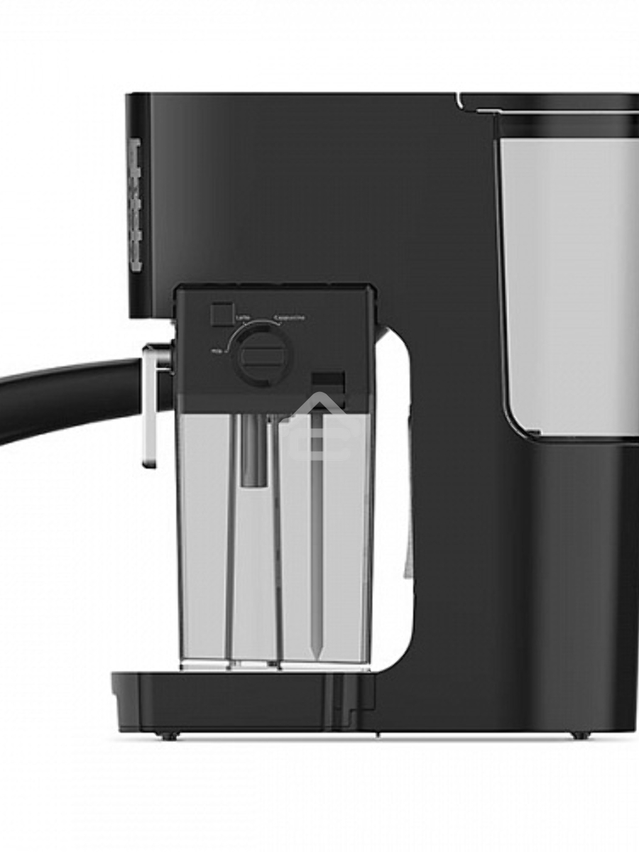 Кофеварка рожковая BQ CM9002 Black, исп. кофе - молотый, 1.4 л, 1450 Вт, 19 Бар.