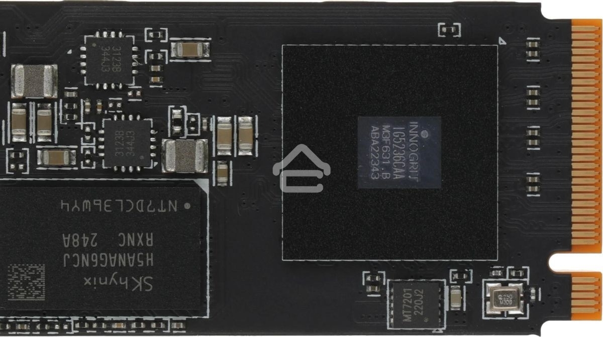 Накопитель SSD ADATA XPG BLADE S70, 4Tb, PCIe 4.0 x4, M.2 2280, NVMe, R/W 7400/6600, с радиатором