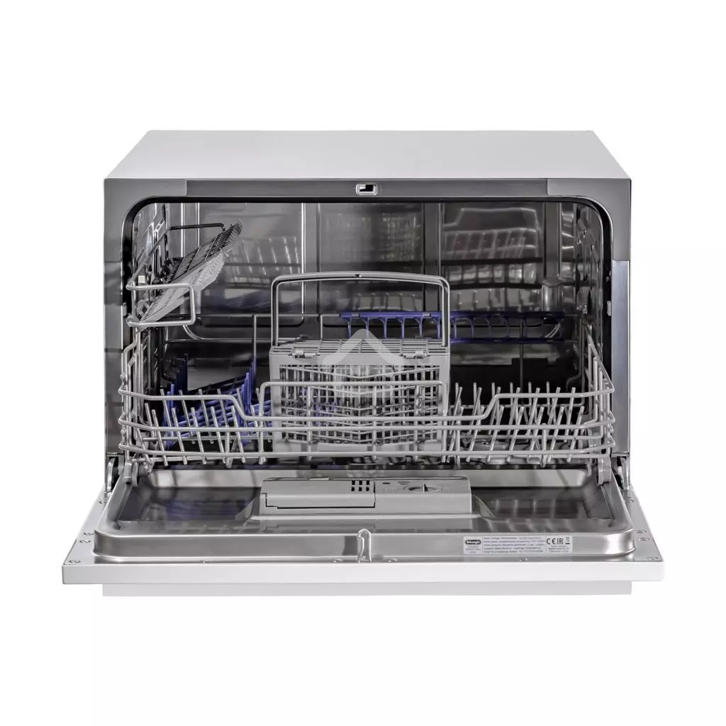 Посудомоечная машина DeLonghi DDW07T Onics, белая, 55 см, 6 компл., 49 дБ, класс A+