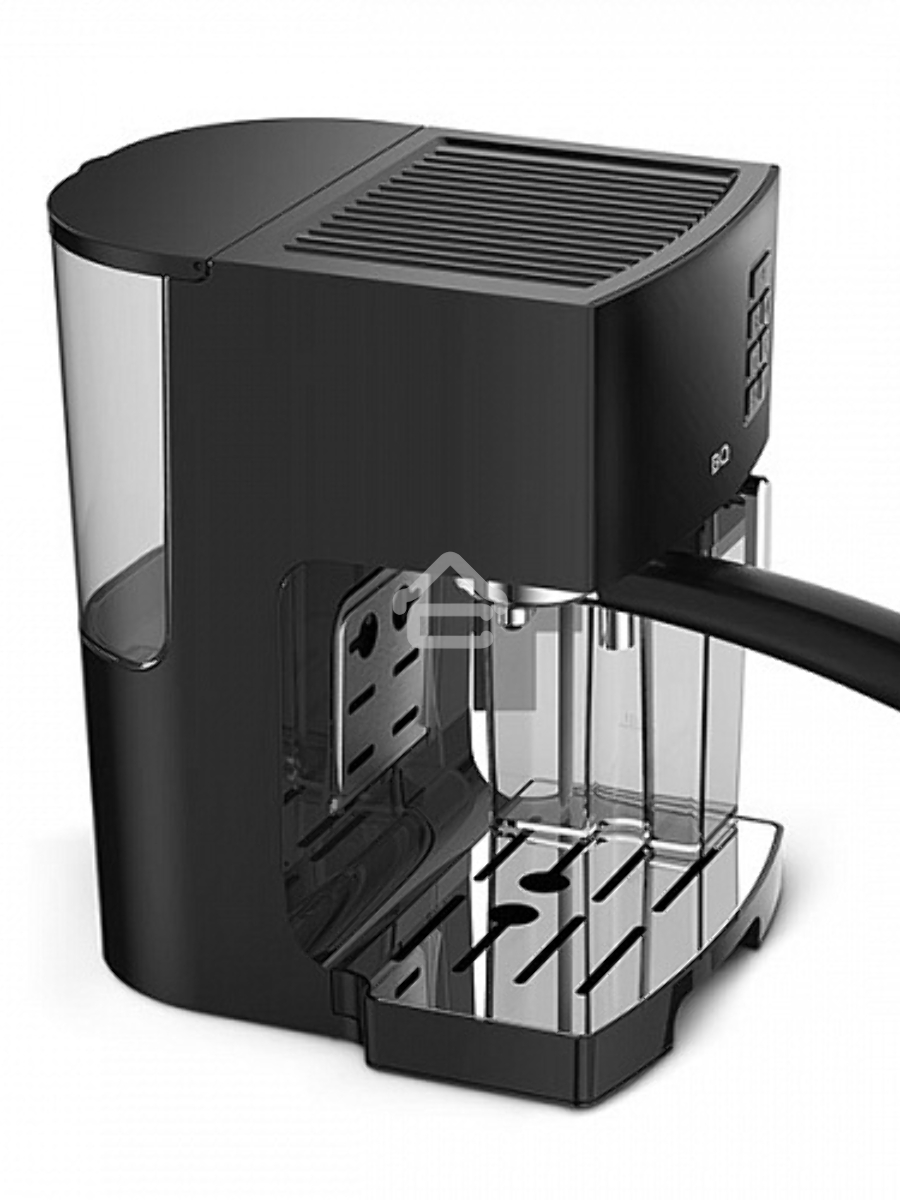 Кофеварка рожковая BQ CM9002 Black, исп. кофе - молотый, 1.4 л, 1450 Вт, 19 Бар.