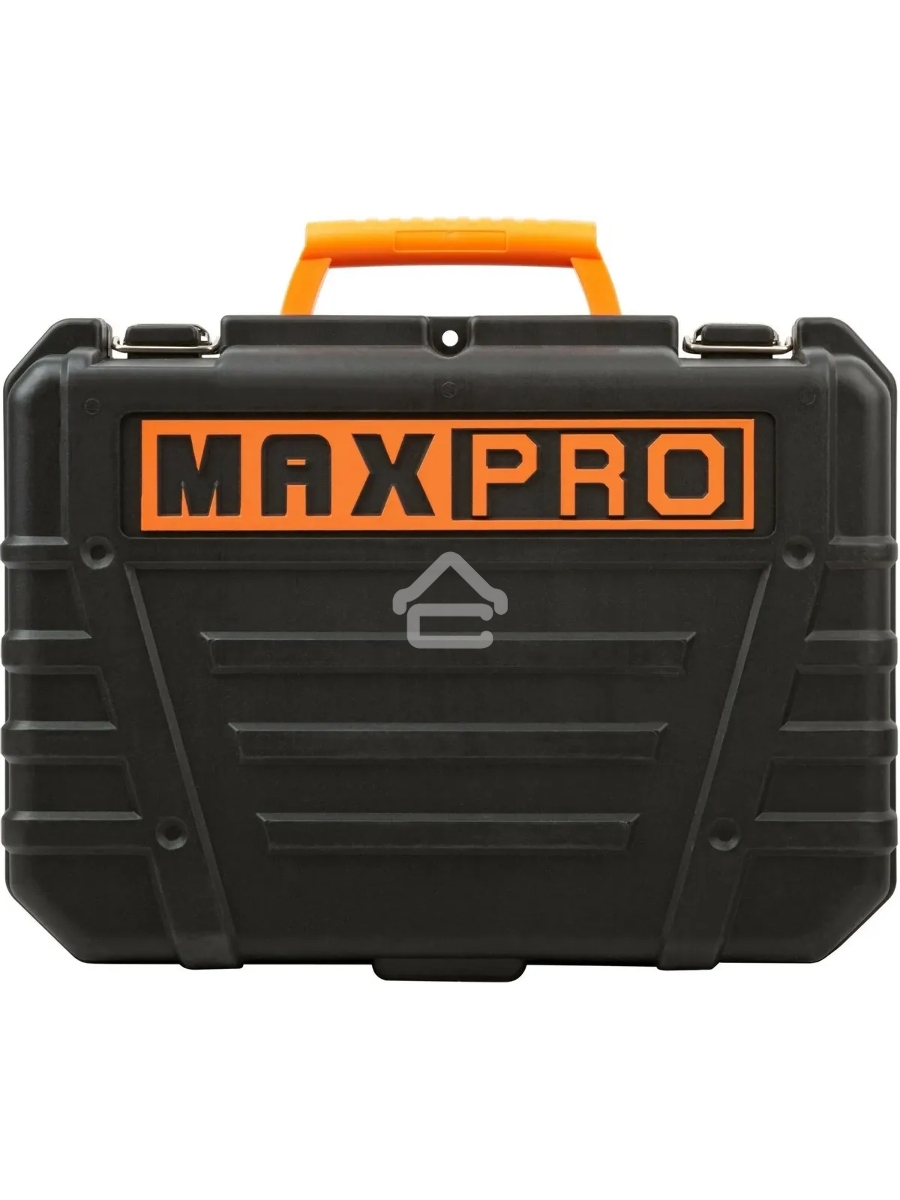 Перфоратор монтажный MAX-PRO MPRH800/26VP 800Вт, 0-1100 об/мин, 2,8 Дж, 3 режима, Д/Б/М-30/26/13, 3,4 кг, SDS-PLUS, антивибрационная ручка, резиновые вставки, рез