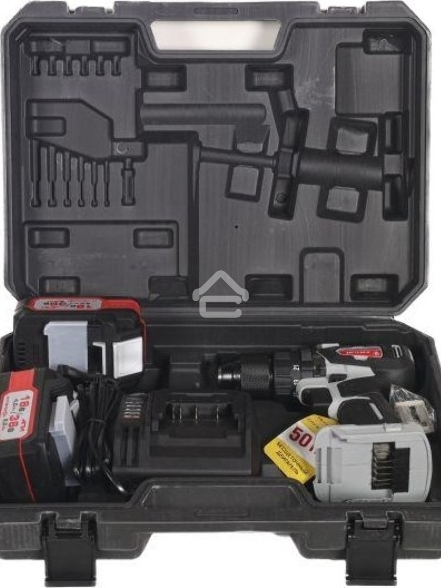Дрель-шуруповерт аккумуляторная INTERSKOL DAU-13/36V 50