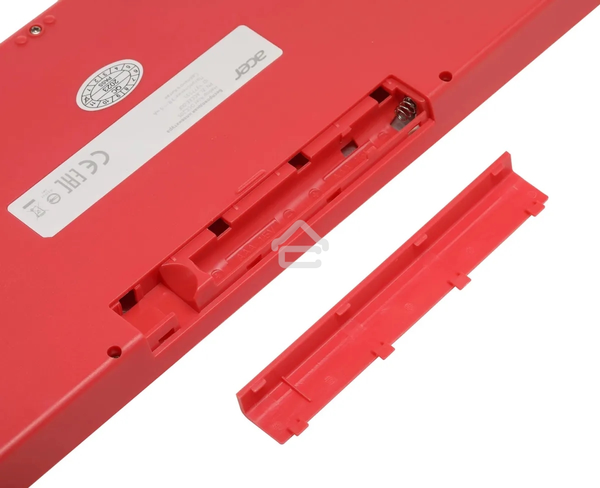 Клавиатура + мышь Acer OCC205 беспроводной USB, 1200 dpi, розовый/бежевый