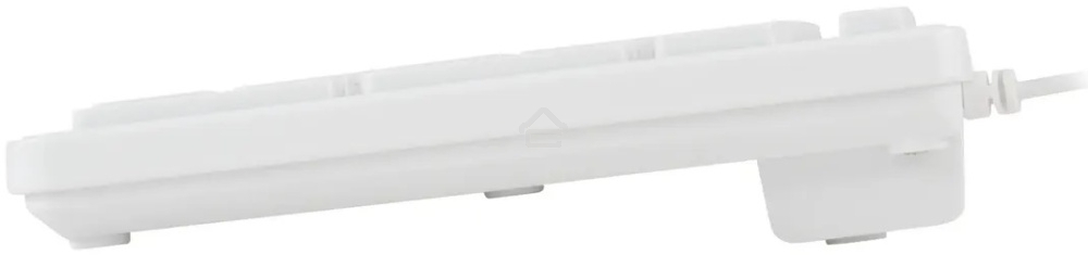 Клавиатура проводная Acer OKW123, USB, белый